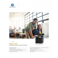 bizhub 4752 Spec Sheet